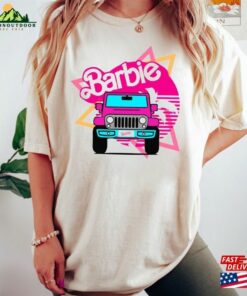Vintage Jeep Barbie Shirt Movie Dream House Unisex Hoodie 3