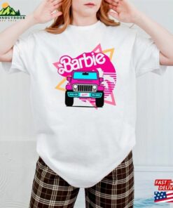 Vintage Jeep Barbie Shirt Movie Dream House Unisex Hoodie 4