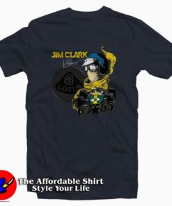 Vintage Jim Clark Inspired Lotus F1 Champion T-shirt Cheap Vintage Jim Clark Inspired Lotus F1 Champion T-shirt Cheap