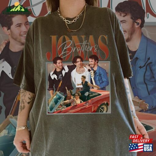 Vintage Jonas Brothers Bootleg Shirt 90S T-Shirt Unisex