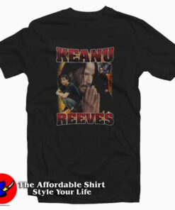Vintage KEANU REEVES Classic T-Shirt Hip Hop Collection Vintage KEANU REEVES Classic T-Shirt Hip Hop Collection