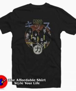 Vintage KISS Hotter Than Hell Gene Simmons T-shirt On Sale Vintage KISS Hotter Than Hell Gene Simmons T-shirt On Sale