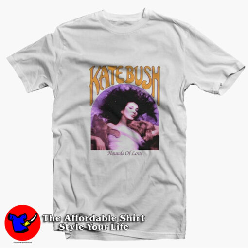 Vintage Kate Bush Hounds Of Love Unisex T-shirt On Sale