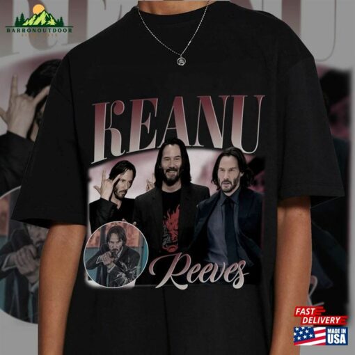 Vintage Keanu Reeves Shirt T-Shirt John Wick Tee Unisex Sweatshirt