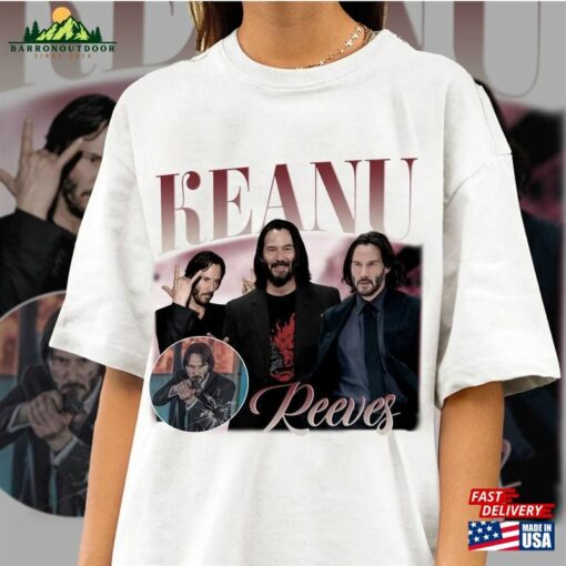 Vintage Keanu Reeves Shirt T-Shirt John Wick Tee Unisex Sweatshirt