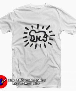 Vintage Keith Haring Art Style Nice Design T Shirt On Sale 2