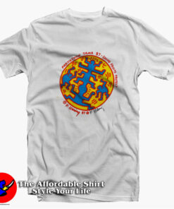 Vintage Keith Haring Parthenon Tama 87 T Shirt On Sale 1