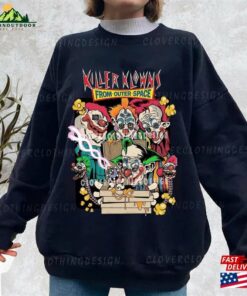 Vintage Killer Klowns Halloween Tee Horror Movie Retro 90S Shirt Unisex T-Shirt 3 Vintage Killer Klowns Halloween Tee Horror Movie Retro 90S Shirt Unisex T Shirt 4