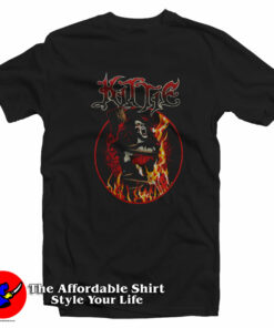 Vintage Kittie Witch Hunt Grpahic Unisex T-Shirt On Sale Vintage Kittie Witch Hunt Grpahic Unisex T-Shirt On Sale