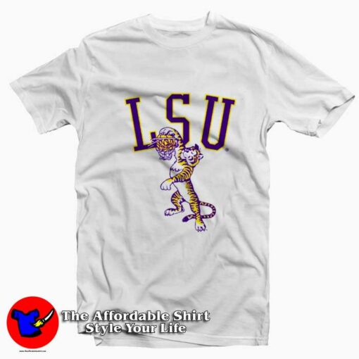 Vintage LSU Drunking Tiger Basketball Funny T-Shirt On Sale