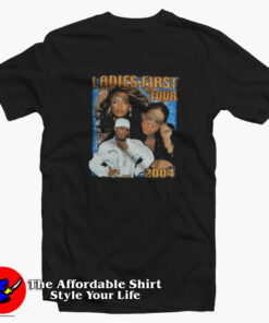 Vintage Ladies First Tour 2004 Rap Unisex T-shirt On Sale Vintage Ladies First Tour 2004 Rap Unisex T-shirt On Sale