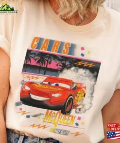 Vintage Lightning Mcqueen Shirt Disney Cars Birthday Unisex Hoodie Vintage Lightning Mcqueen Shirt Disney Cars Birthday Unisex Hoodie