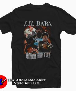 Vintage Lil Baby Hip Hop Harder Than Ever T-shirt On Sale Vintage Lil Baby Hip Hop Harder Than Ever T-shirt On Sale