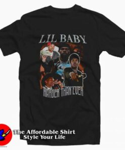 Vintage Lil Baby Hip Hop Harder Than Ever T-shirt On Sale Vintage Lil Baby Hip Hop Harder Than Ever T-shirt On Sale