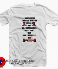 Vintage Lil Nas X The Lousy Montero Unisex T-shirt On Sale