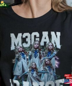Vintage M3gan T-Shirt You Should Probably Run Horror Movie Hoodie Classic