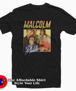 Vintage Malcolm in the Middle Unisex T-shirt On Sale Vintage Malcolm in the Middle Unisex T-shirt On Sale