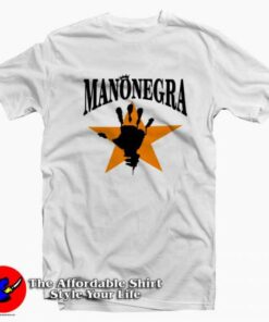 Vintage Mano Negra Logo Worldwide Tours T-Shirt On Sale 1 Vintage Mano Negra Logo Worldwide Tours T Shirt On Sale 2