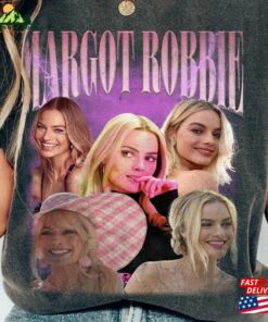 Vintage Margot Robbie 90S Shirt Barbie 2023 Movie Comfort Colors Unisex Hoodie