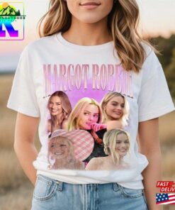 Vintage Margot Robbie 90S Shirt Barbie 2023 Movie Comfort Colors Unisex Hoodie 3