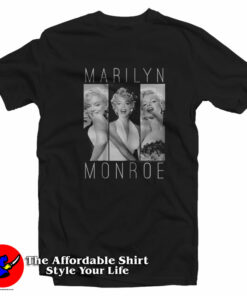 Vintage Marilyn Monroe Potrait Unisex T-Shirt On Sale Vintage Marilyn Monroe Potrait Unisex T-Shirt On Sale