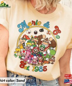 Vintage Mario Co Est 1985 Shirt Super Nintendo T-Shirt Hoodie Classic Vintage Mario Co Est 1985 Shirt Super Nintendo T-Shirt Hoodie Classic