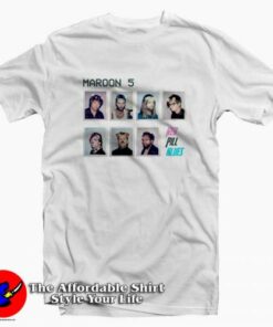 Vintage Maroon 5 Red Pill Blues Unisex T-shirt On Sale