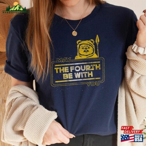 Vintage May The 4Th Be With You T-Shirt Star Wars Movie Shirt Rebels Sweatshirt