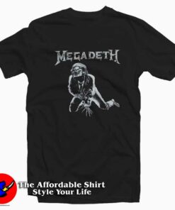 Vintage Megadeth Rip Mary Jane Graphic T-Shirt On Sale Vintage Megadeth Rip Mary Jane Graphic T-Shirt On Sale