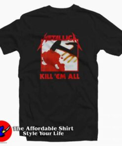 Vintage Metallica Kill Em All Song Tracks T-shirt On Sale Vintage Metallica Kill Em All Song Tracks T-shirt On Sale
