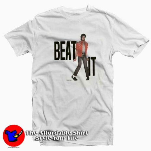 Vintage Michael Jackson Beat It Unisex T-shirt On Sale