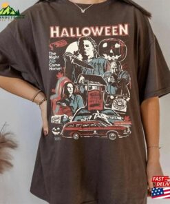 Vintage Michael Myers Halloween Shirt The Night He Came Home T-Shirt Horror Movies Sweatshirt