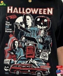 Vintage Michael Myers Halloween Shirt The Night He Came Home T-Shirt Horror Movies Sweatshirt