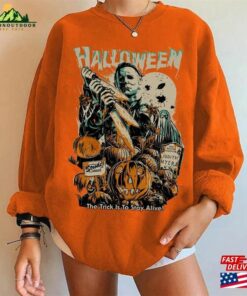 Vintage Michael Myers Horror Movie Halloween Shirt Retro 90S Classic Sweatshirt