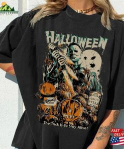 Vintage Michael Myers Horror Movie Halloween Shirt Retro 90S Classic Sweatshirt