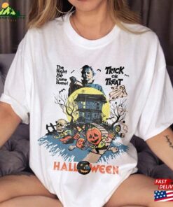Vintage Michael Myers Shirt Halloween Trick Or Treat The Night He Came Home Horror Movies Hoodie Sweatshirt Vintage Michael Myers Shirt Halloween Trick Or Treat The Night He Came Home Horror Movies Hoodie Sweatshirt