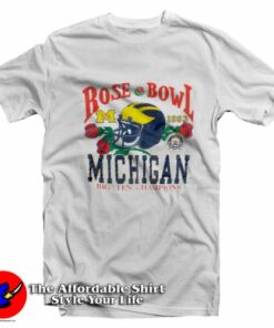 Vintage Michigan Rose Bowl Champions T-Shirt On Sale