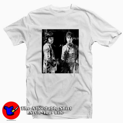 Vintage Mick Jagger & John Lennon Unisex T-shirt On Sale