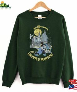 Vintage Mickey Haunted Mansion Sweatshirt Disney The Shirt Halloween Hoodie Classic
