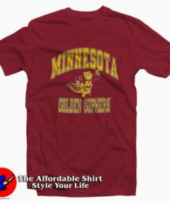 Vintage Minnesota Golden Gophers T-shirt On Sale