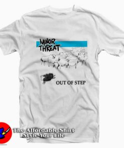 Vintage Minor Threat Out of Step Graphic T-Shirt On Sale