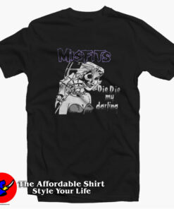Vintage Misfits Die Die My Darling Unisex T-Shirt On Sale Vintage Misfits Die Die My Darling Unisex T-Shirt On Sale