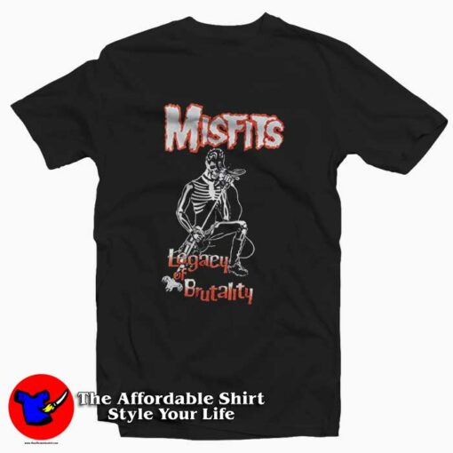 Vintage Misfits Legacy of Brutality Unisex T-shirt On Sale