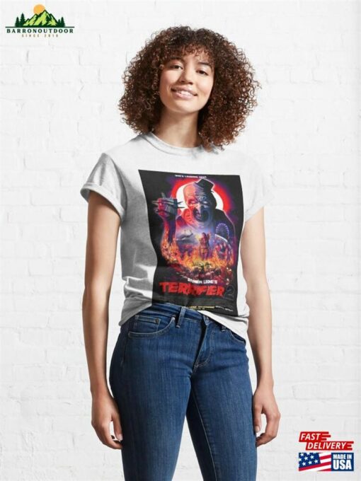 Vintage Movies Terrifier 2 Poster Classic T-Shirt Sweatshirt