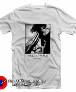 Vintage Mylene Farmer Like Celine Dion T-Shirt On Sale Vintage Mylene Farmer Like Celine Dion T-Shirt On Sale