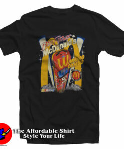 Vintage Nascar Bill Elliott McDonald Unisex T-Shirt On Sale Vintage Nascar Bill Elliott McDonald Unisex T-Shirt On Sale