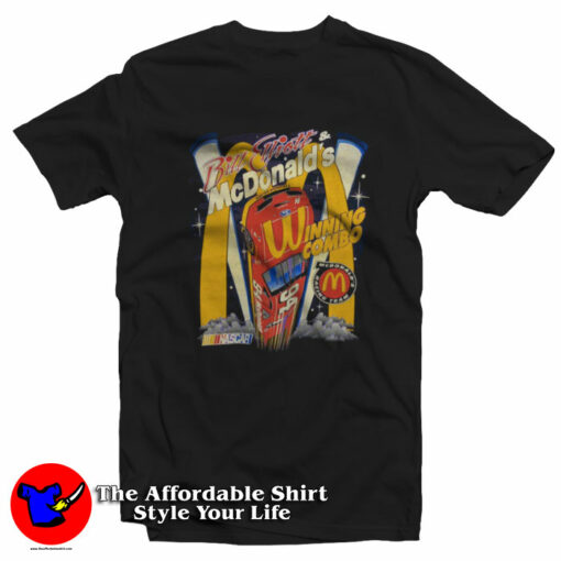 Vintage Nascar Bill Elliott McDonald Unisex T-Shirt On Sale