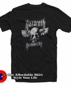 Vintage Nazareth No Mean City Graphic T-Shirt On Sale