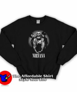 Vintage Nirvana Kurt Cobain In Utero Sweatshirt On Sale