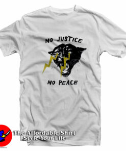 Vintage No Justice No Peace Graphic Unisex T-Shirt On Sale Vintage No Justice No Peace Graphic Unisex T-Shirt On Sale